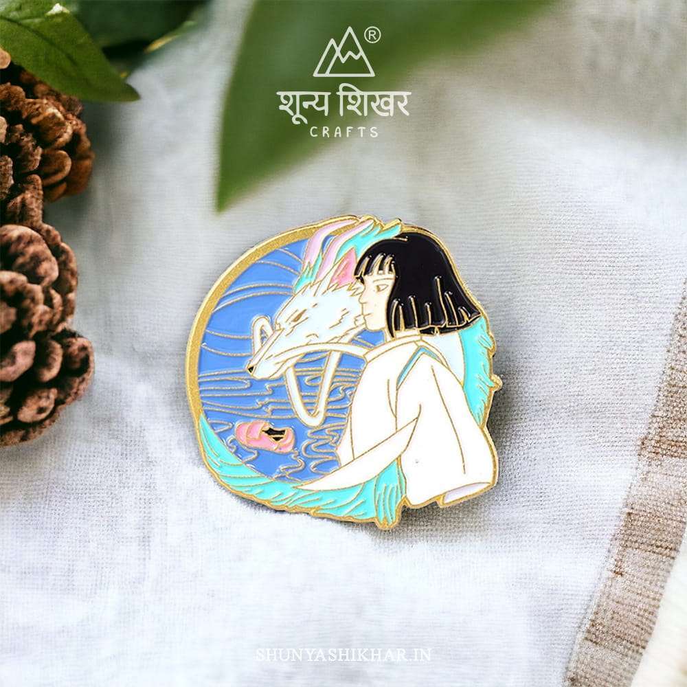 Mintyxpins hotsell Ghibli Spirited Away Haku and Chihiro Fantasy Pin